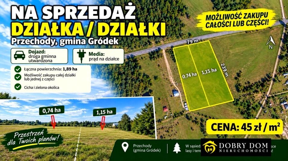 Działka budowlana sprzedam