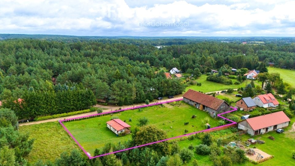 Działka budowlana Miłuki