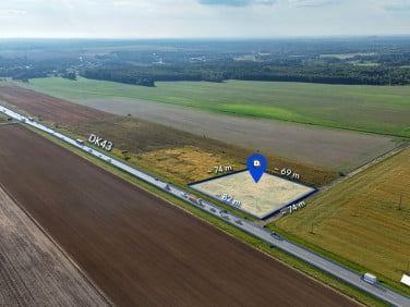 Działka usługowa Kłobuck sprzedam