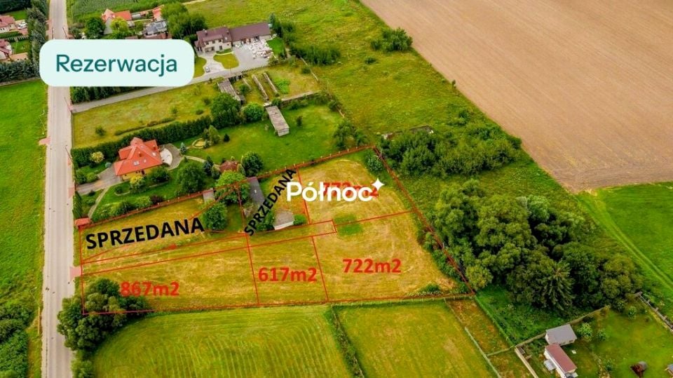 Działka budowlana Stare Kupiski