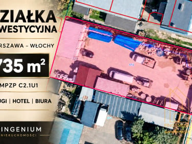 Działka usługowa Warszawa