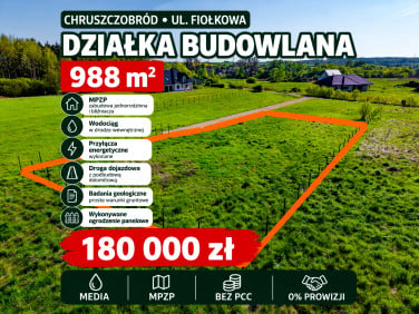 Działka budowlana Chruszczobród sprzedam