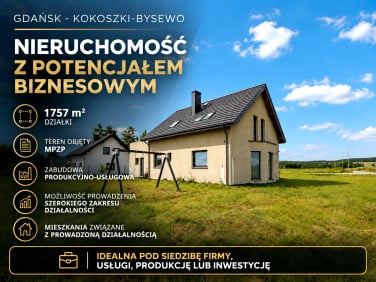 Działka usługowa Gdańsk