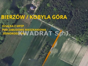 Działka budowlana Bierzów