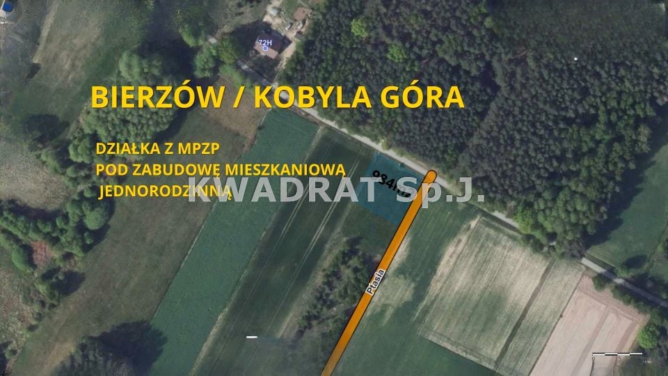 Działka budowlana Bierzów