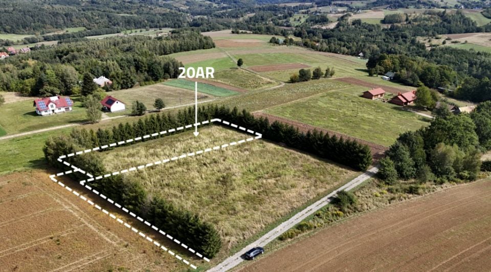 Działka budowlano-rolna Błażowa