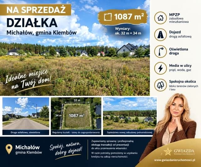 Działka budowlana Michałów