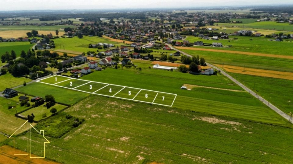 Działka budowlana Suszec