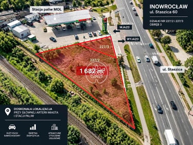 Działka usługowa Inowrocław
