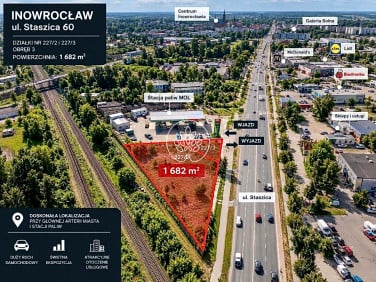 Działka usługowa Inowrocław sprzedam