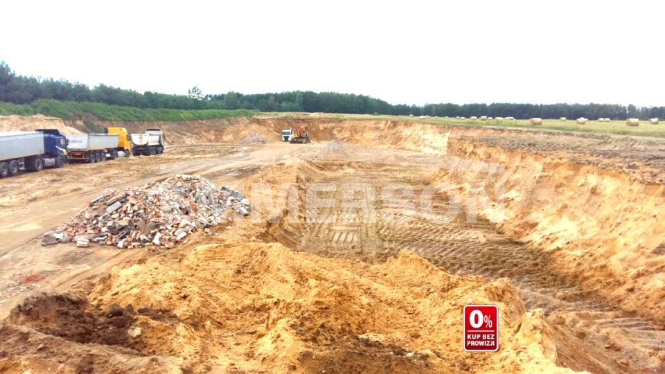 Działka przemysłowa Poniaty-Cibory