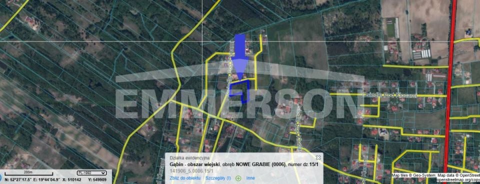 Sprzedam działkę Nowe Grabie - 4 720 m²