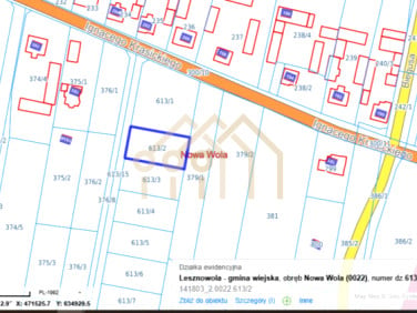 Działka budowlana Nowa Wola