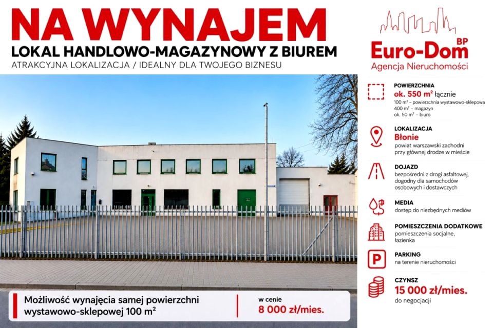 Budynek użytkowy Błonie