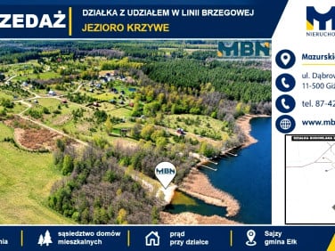 Działka budowlana Sajzy