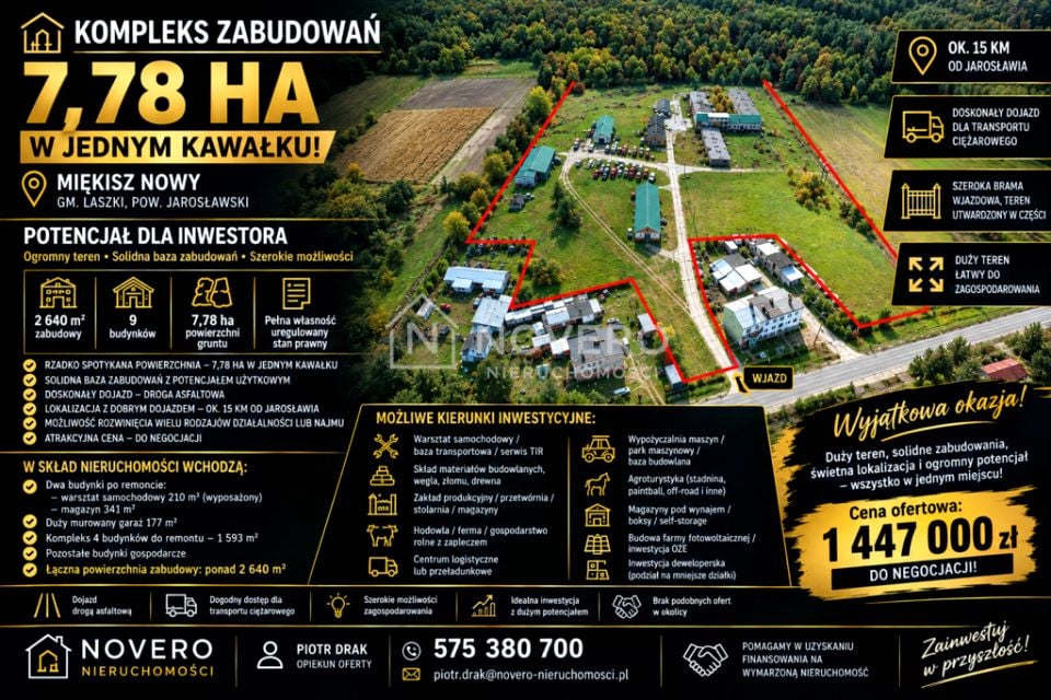Budynek użytkowy Miękisz Nowy