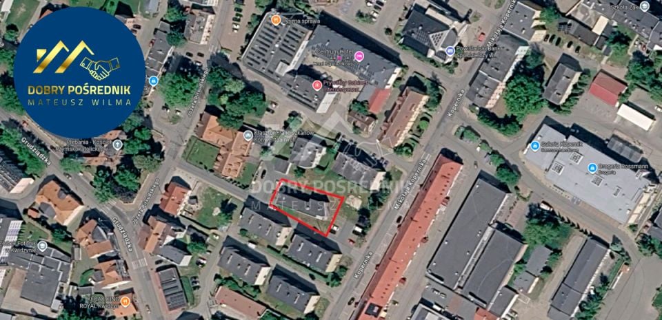 Działka usługowa Kwidzyn