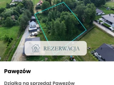 Działka budowlana Pawęzów