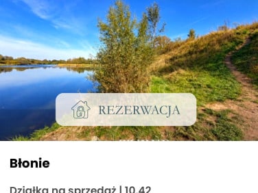 Działka BŁONIE