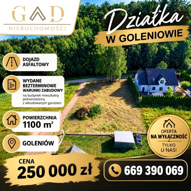 Działka Goleniów