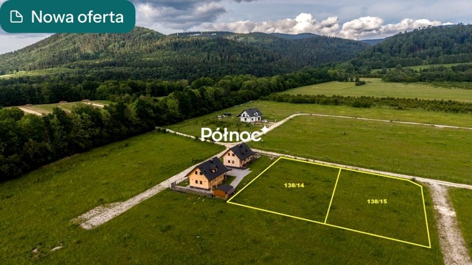 Działka budowlana Jaworek