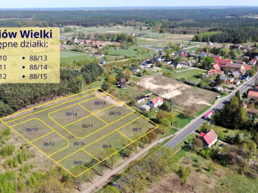Działka budowlana Leśniów Wielki