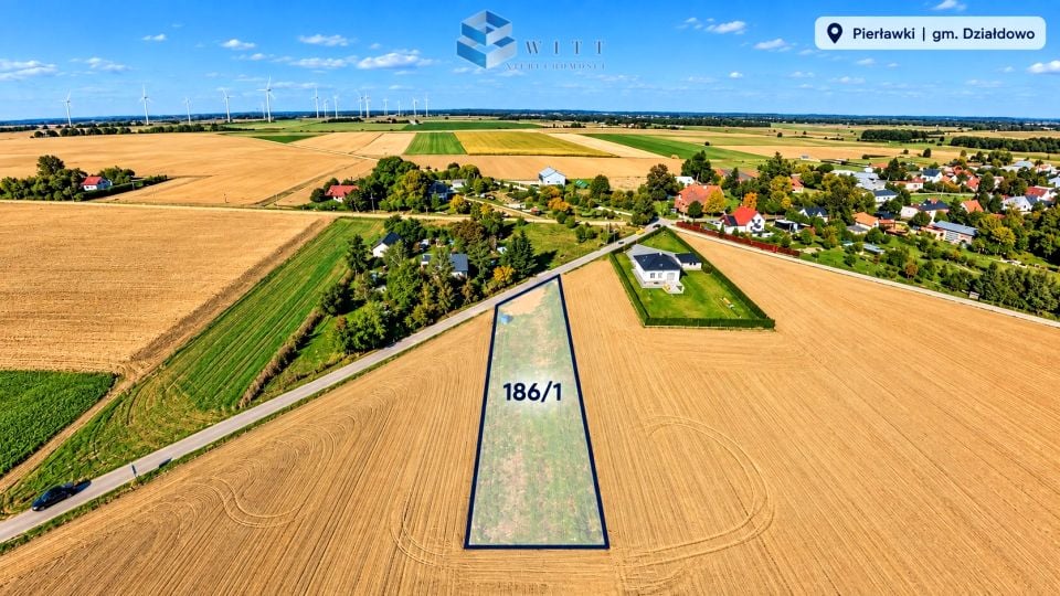 Działka budowlana Pierławki