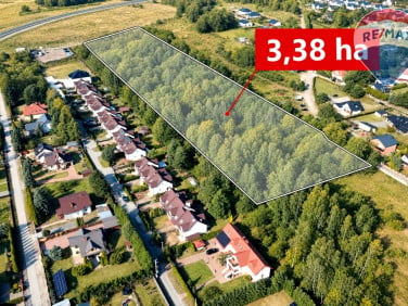 Zalesiona działka Kozery