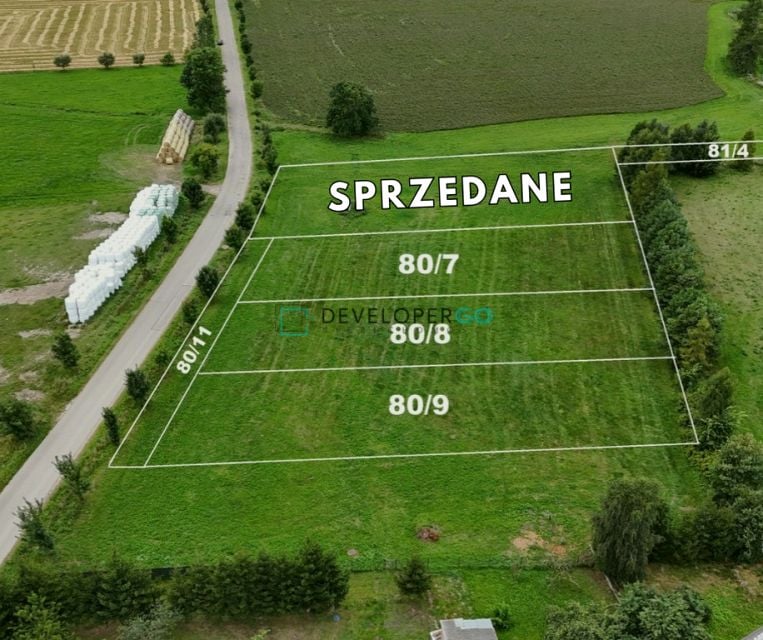 Działka budowlana Kucze