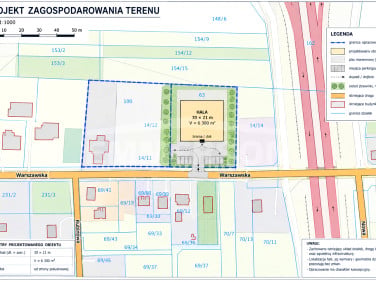 Działka usługowa Poskwitów
