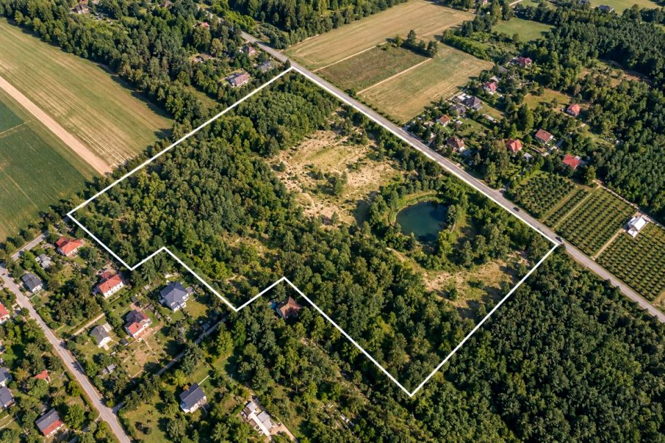Działka inwestycyjna Zaręby