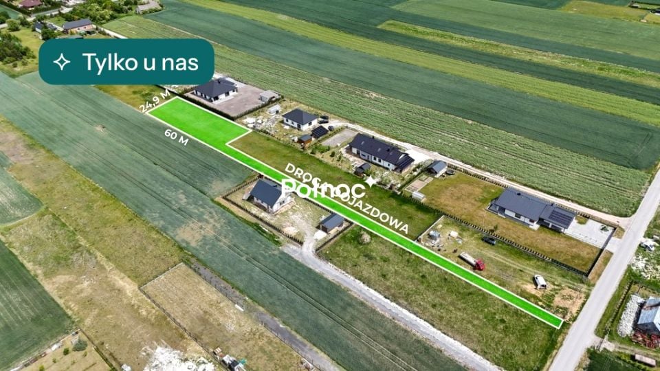 Działka budowlana Pniówek