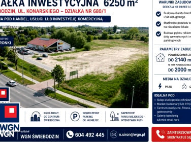 Działka inwestycyjna Świebodzin
