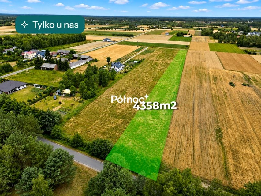 Działka budowlano-rolna Kunów