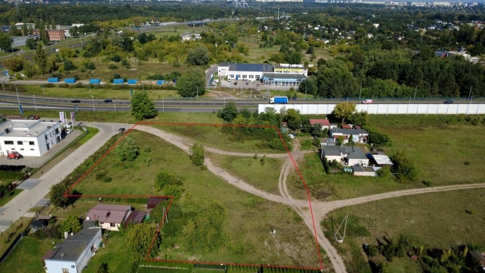 Działka usługowa Toruń