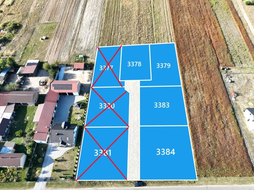 Działka budowlana Krasice