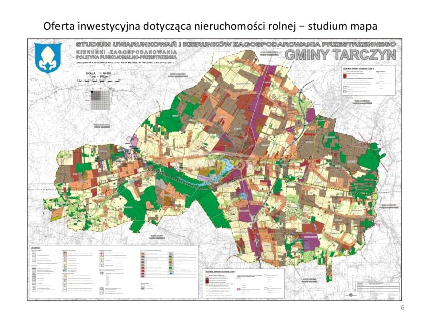 Działka rolna Prace Małe