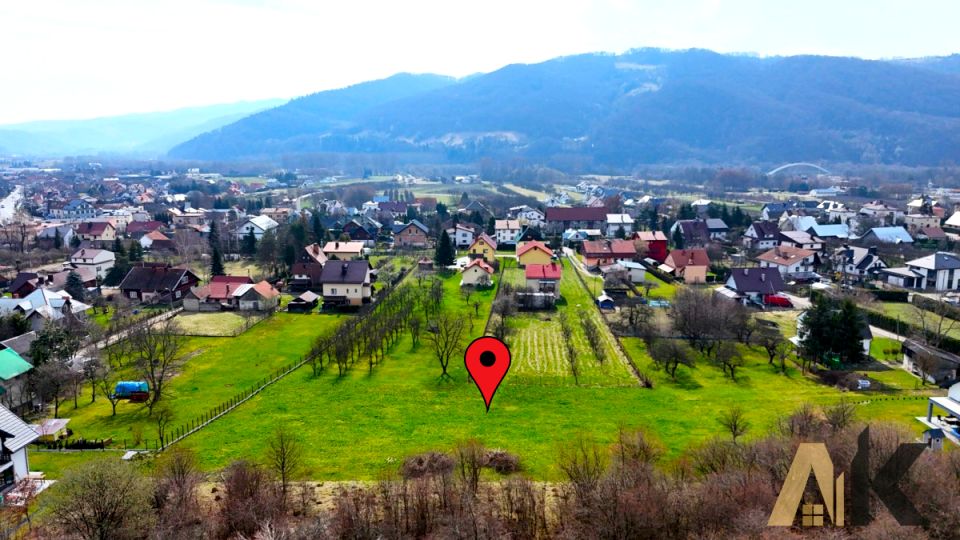 Działka budowlana Łącko