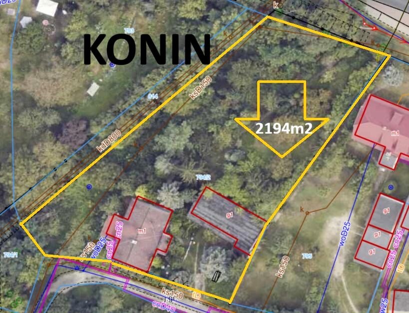 Działka budowlana Konin