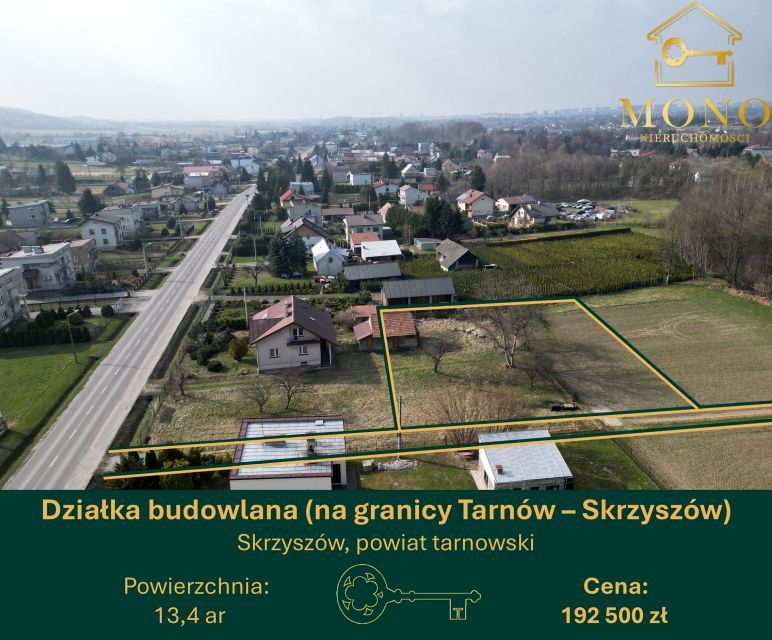Działka budowlana Skrzyszów