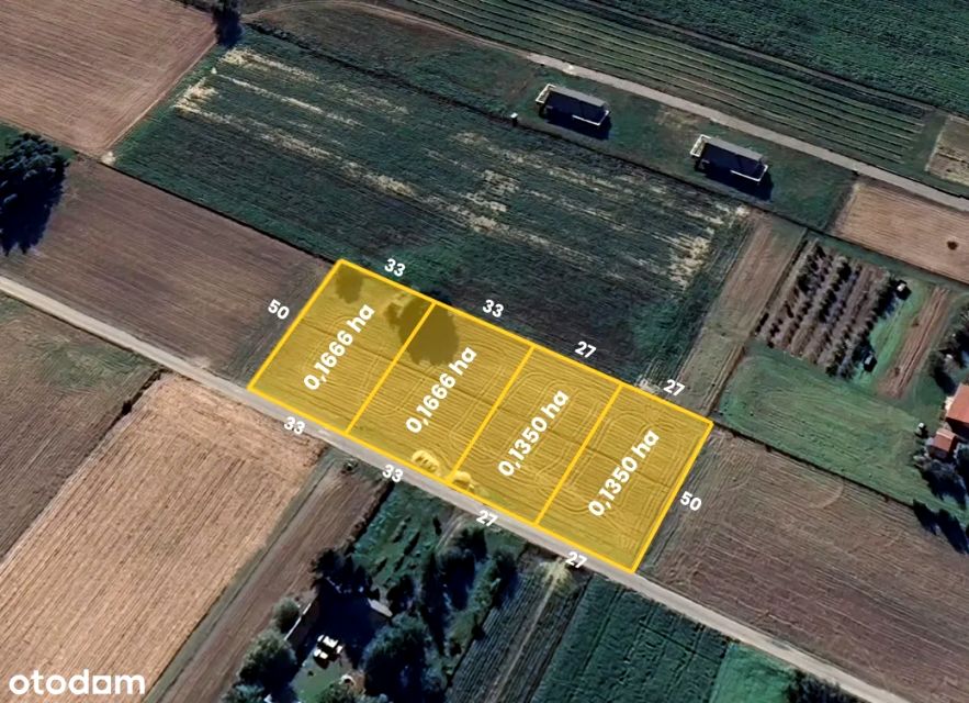 Działka budowlana Tomaszowice-Kolonia