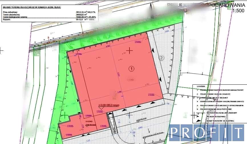 Działka inwestycyjna Czeladź