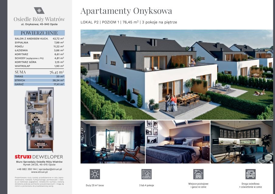 Mieszkanie Chmielowice, ul. Róży Wiatrów