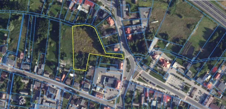 Działka usługowa Nekla