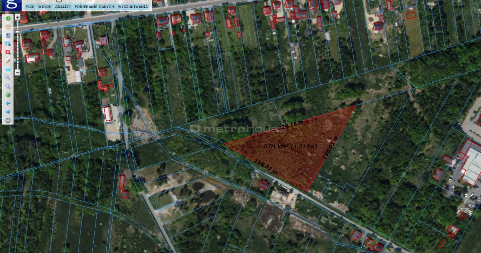 Działka budowlano-rolna Kolonia Poczesna