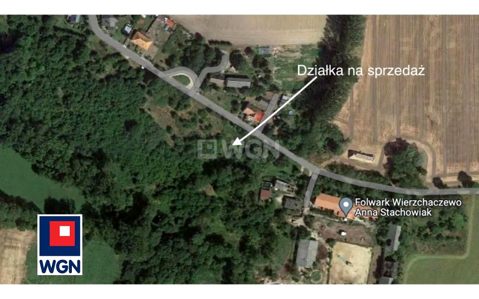 Działka rolna Wierzchaczewo
