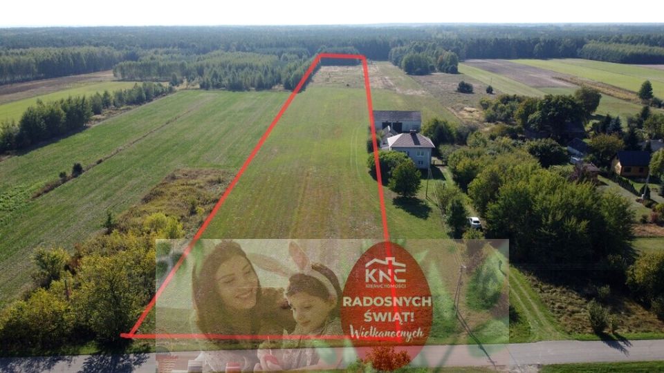 Działka budowlano-rolna Rudki