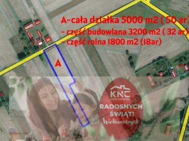 Działka budowlano-rolna Brzostówka