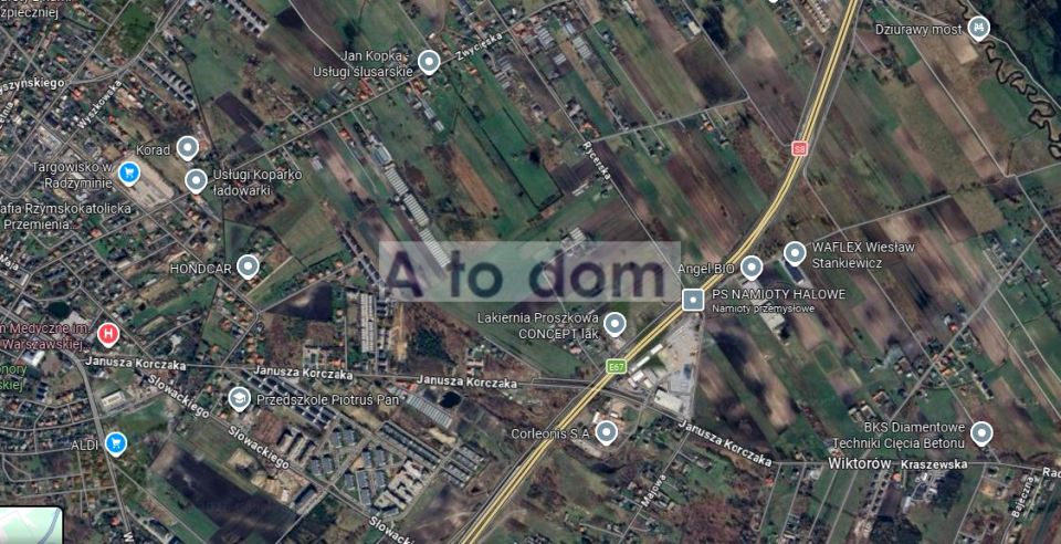 Działka przemysłowa Stary Dybów