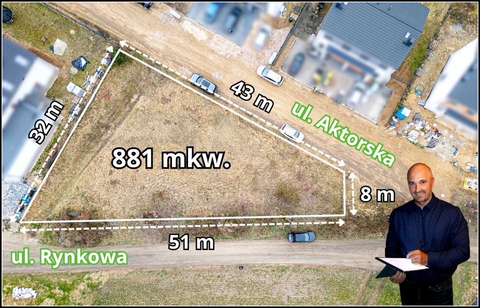 Działka budowlana Napachanie sprzedam